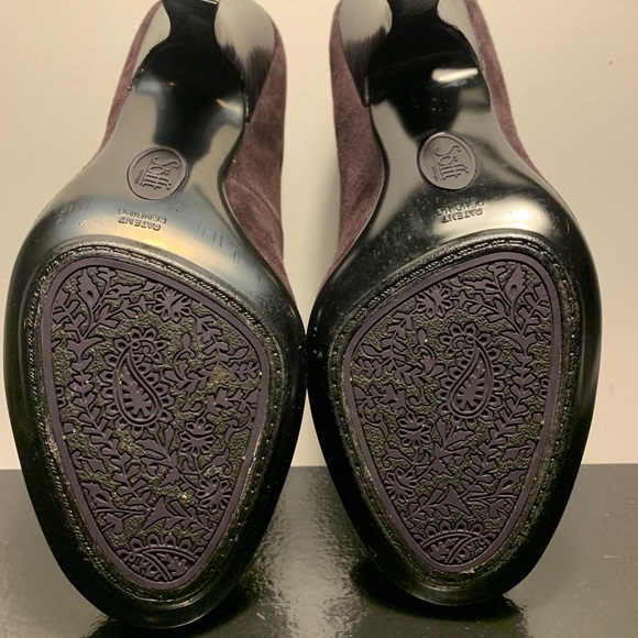 Sofft Brand purple suede pumps size 8 - Picture 4 of 8